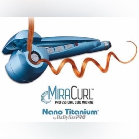 BaBylissPRO Nano Titanium MiraCurl Professional Curl Machine - Blue - Picture 1 of 5